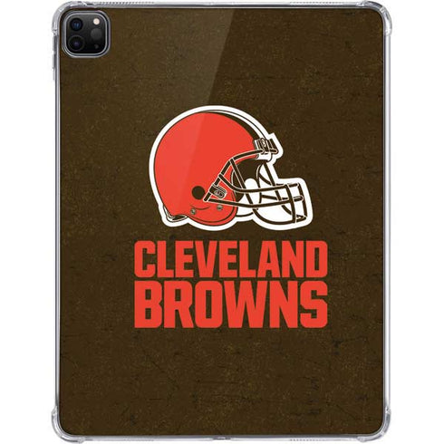 NFL Cleveland Browns Distressed iPad Pro 11in (2024) Clear Case